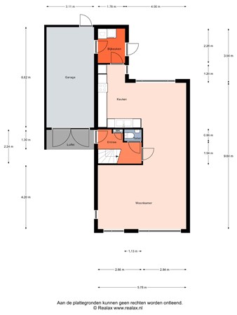 Floorplan - Plevier 80, 3752 PE Bunschoten-Spakenburg